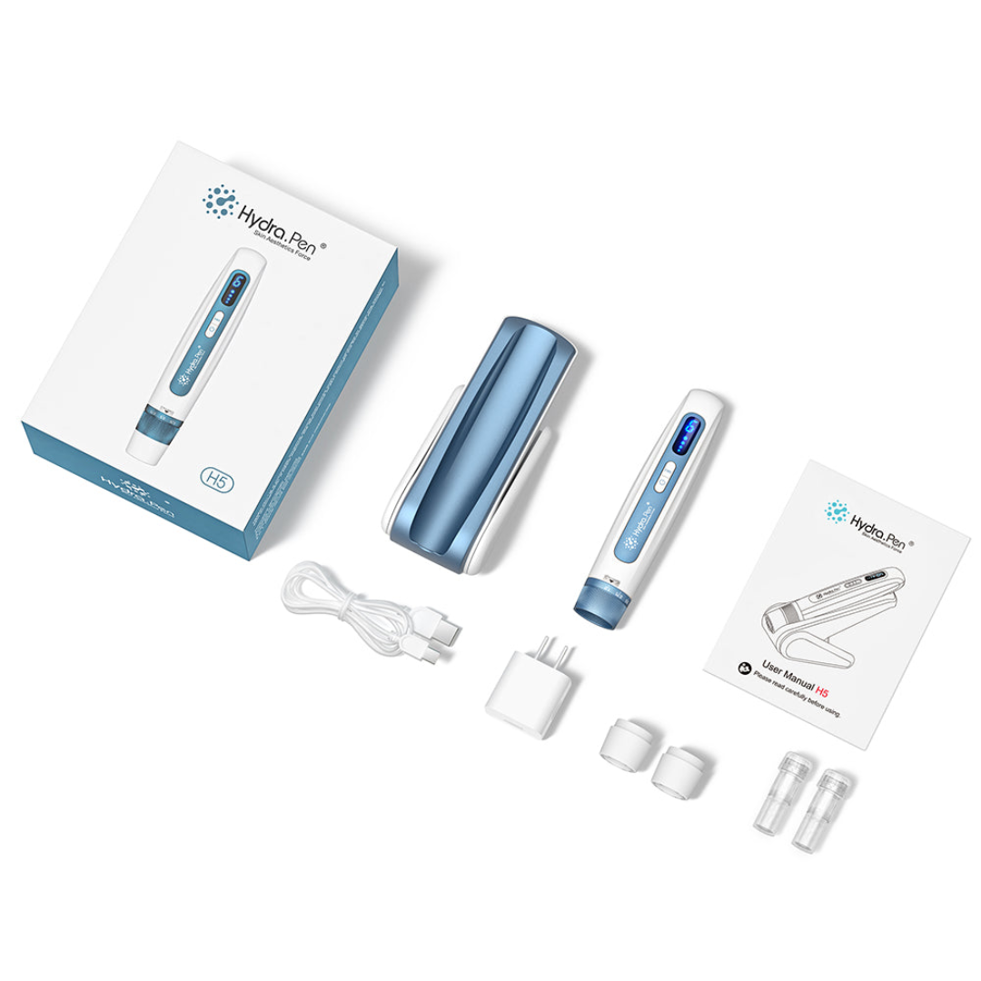 Hydra Pen H5 Microneedling + 2 cartuchos redondos de Nano Needling - Equipos de Belleza Diebe