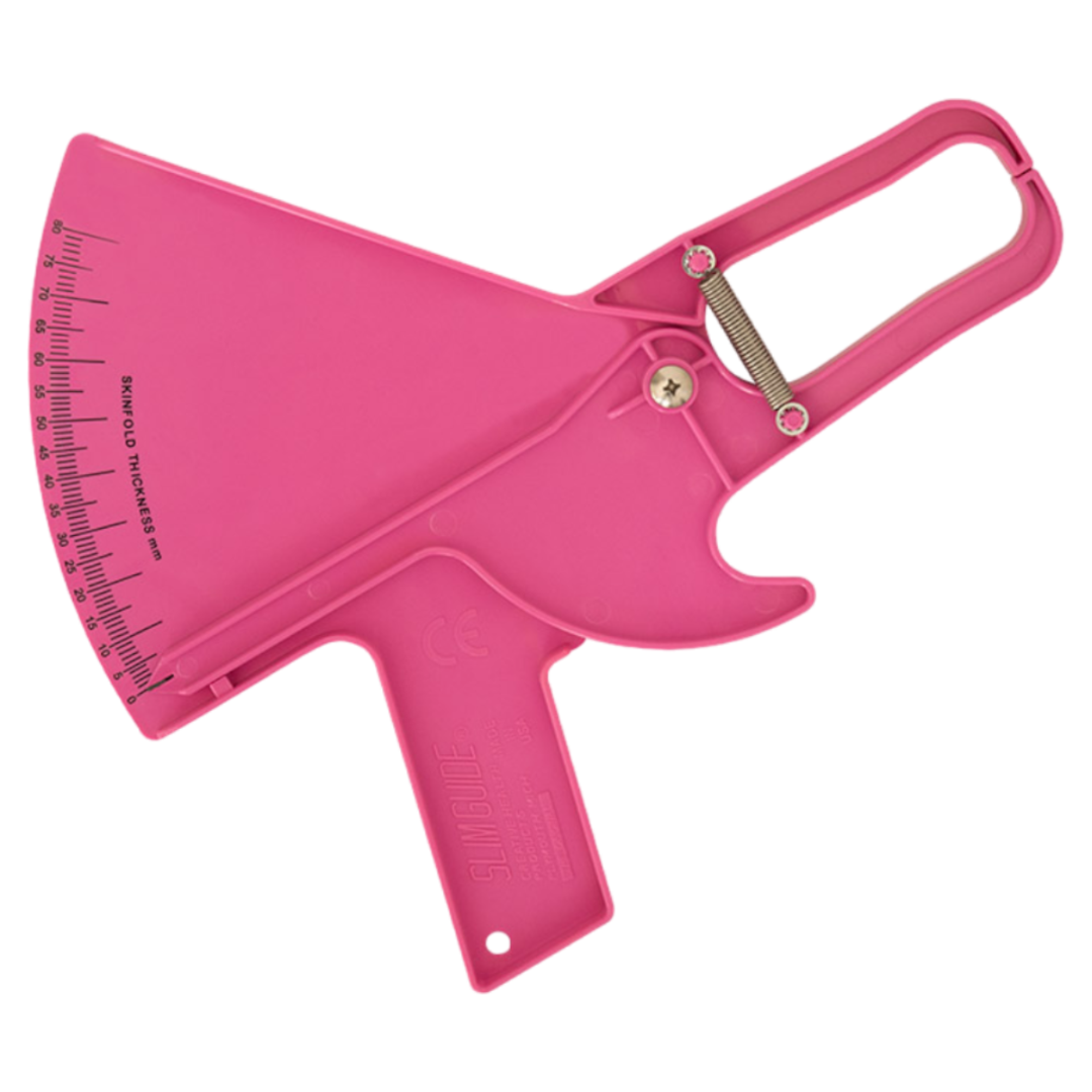 Plicometro Slim Guide Medidor Calibrador De Grasa Corporal Negro 80mm - Equipos de Belleza Diebe