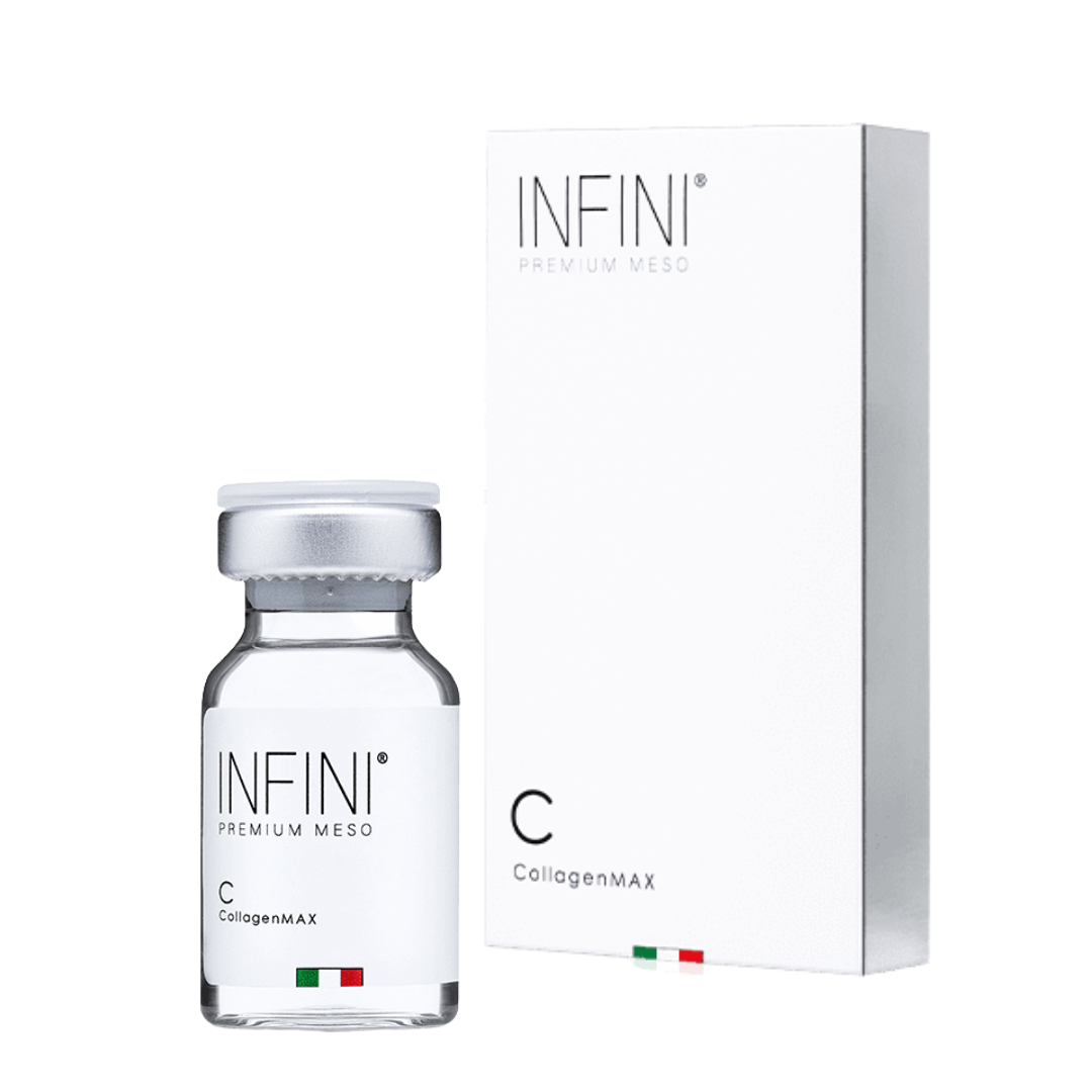 INFINI Premium Meso C CollagenMax 5 viales de 10ml - Equipos de Belleza Diebe