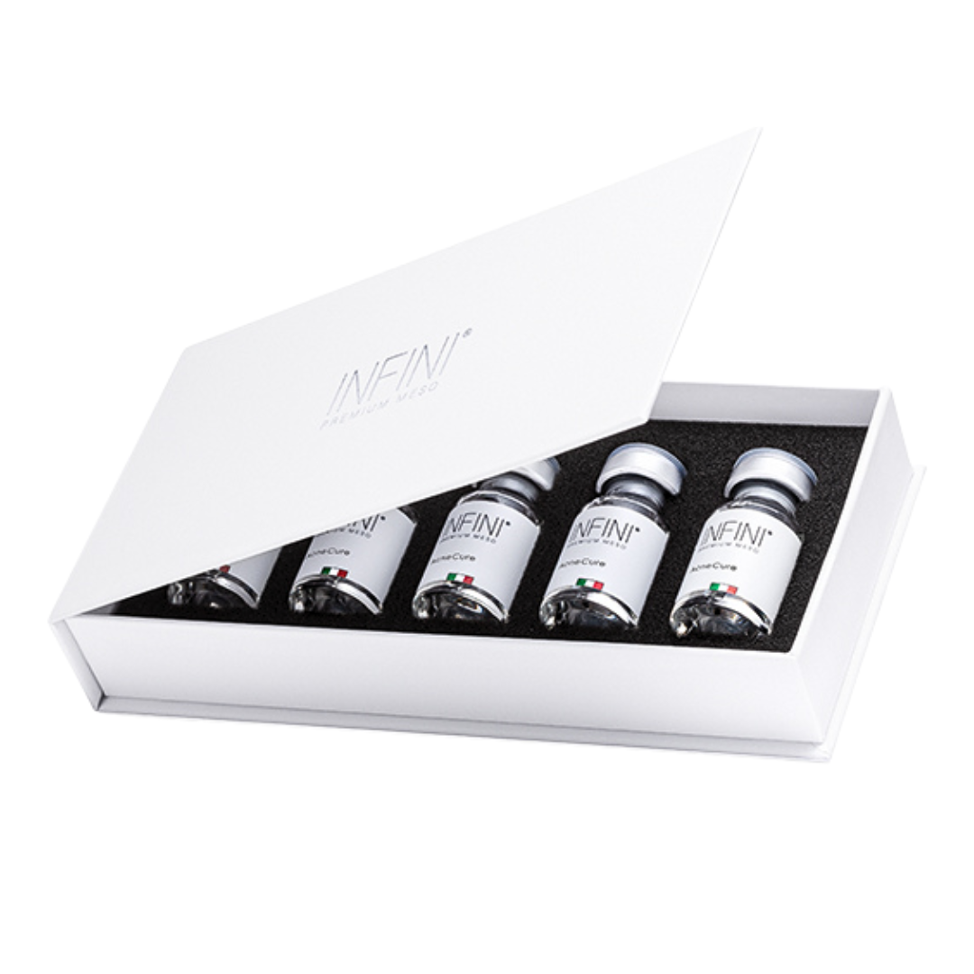 INFINI Premium Meso AcneCure 5 Viales de 10ml - Equipos de Belleza Diebe