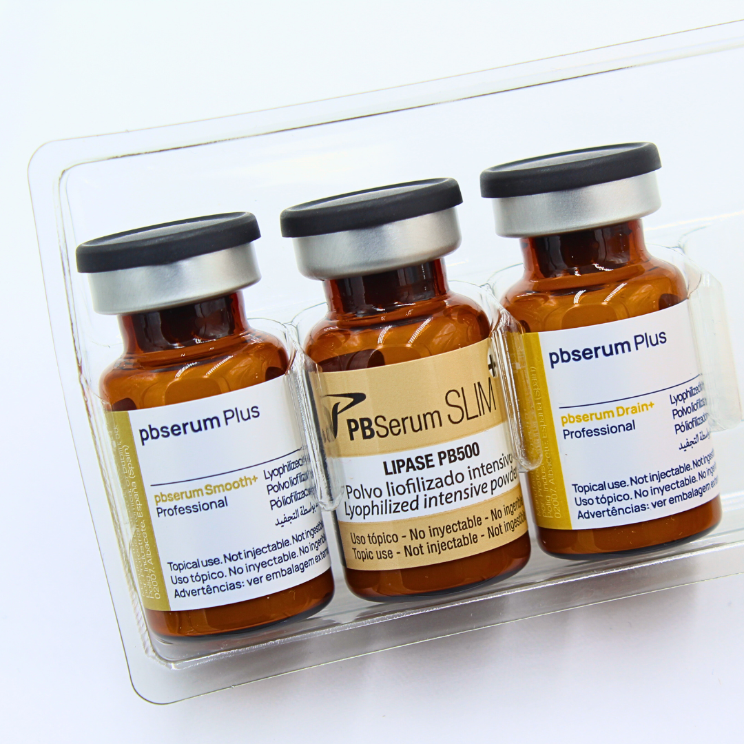 PBSerum Lipo Enzimas Colagenasa, Lipasa y Hialuronidasa - Equipos de Belleza Diebe