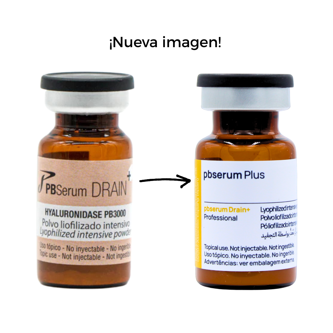 PBSerum Drain Hyaluronidase PB3000 - Equipos de Belleza Diebe