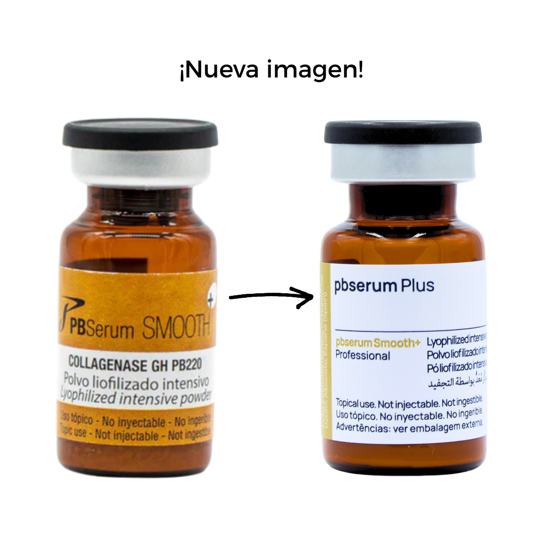 PBSerum Lipo Enzimas Colagenasa, Lipasa y Hialuronidasa - Equipos de Belleza Diebe