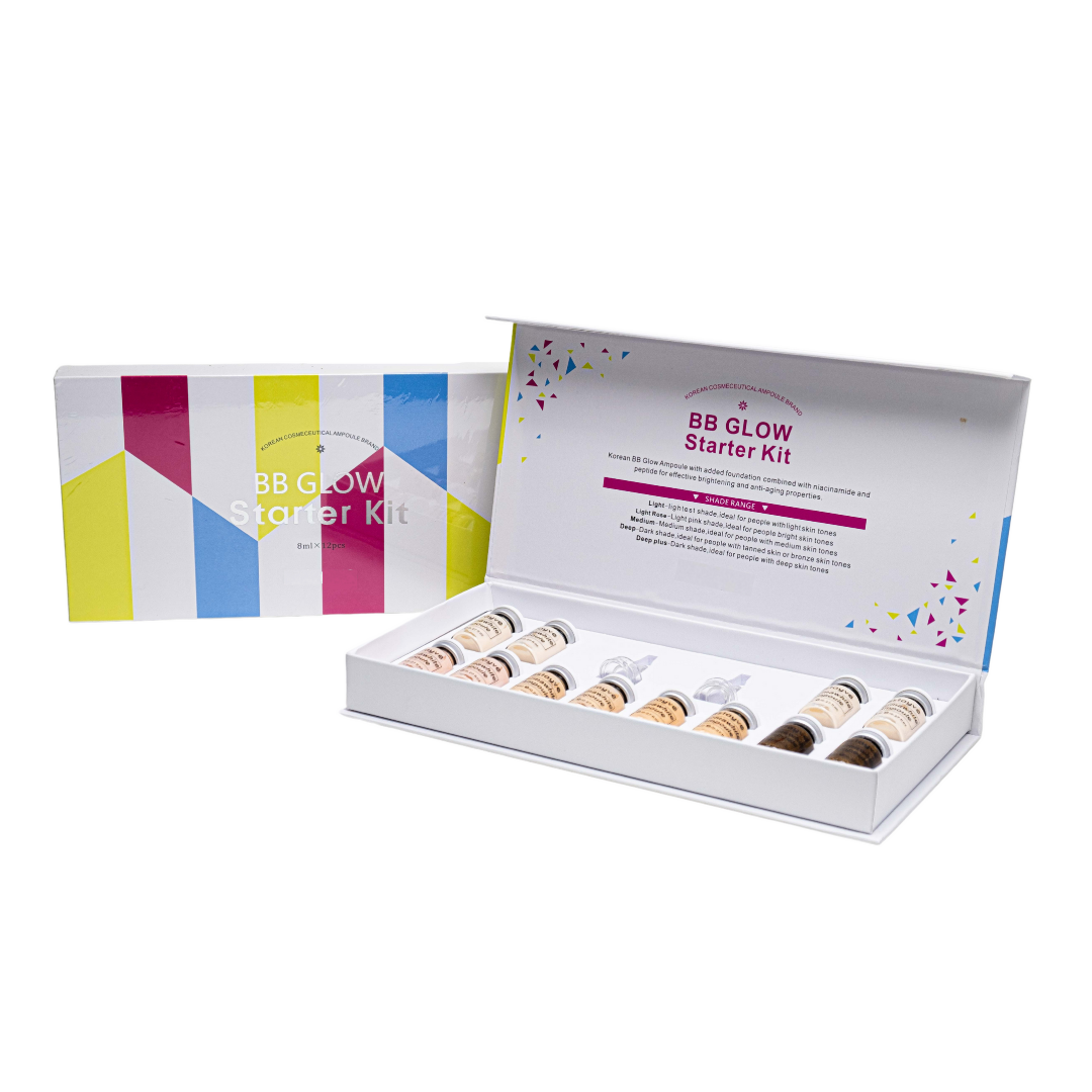 BB Glow kit de Viales para Aclarar la Piel - Equipos de Belleza Diebe