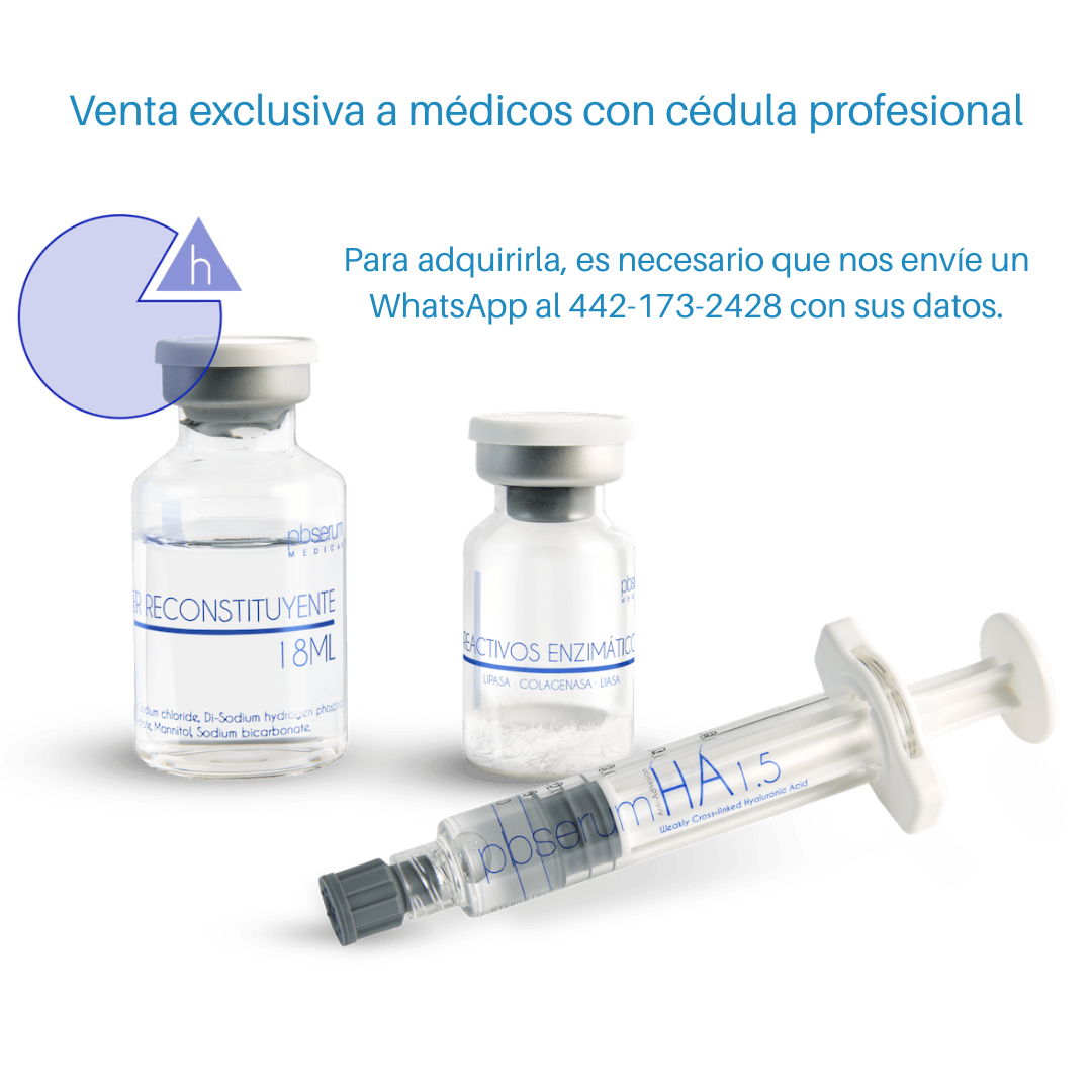 PBSerum Enzimas HA 1.5 High - Equipos de Belleza Diebe