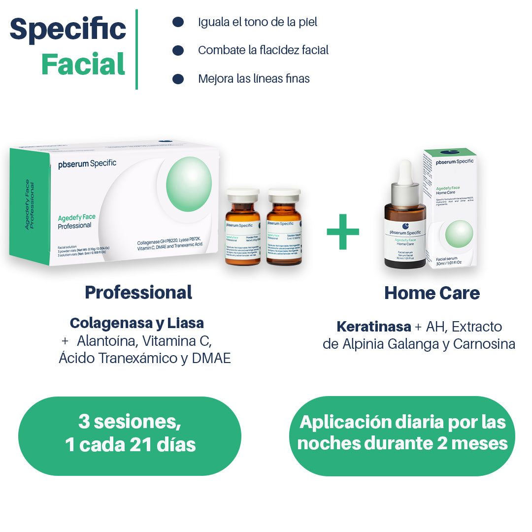 PBSerum Home Care Specific Agedefy Face - Equipos de Belleza Diebe