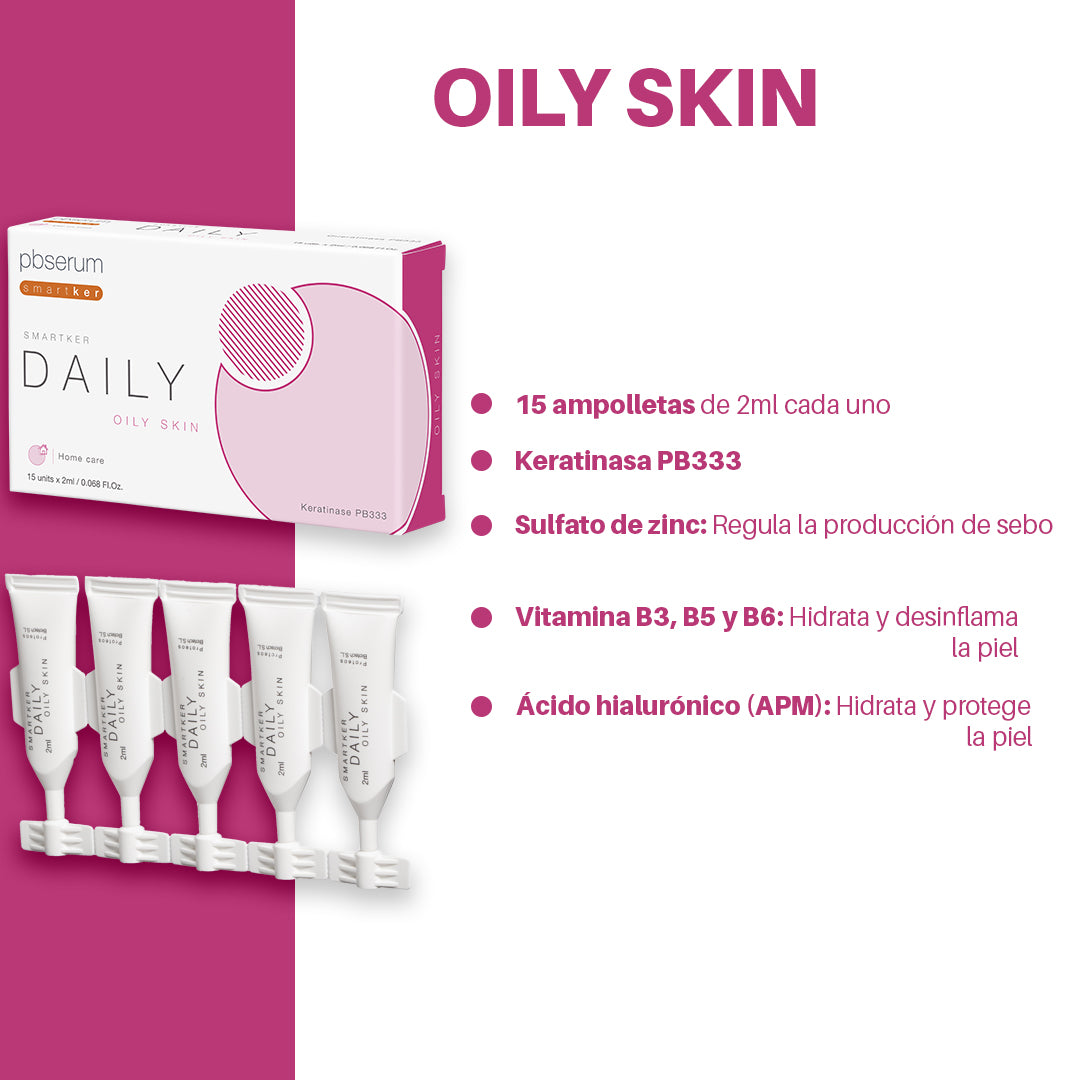 PBSerum Smartker Daily Oily Skin - Equipos de Belleza Diebe