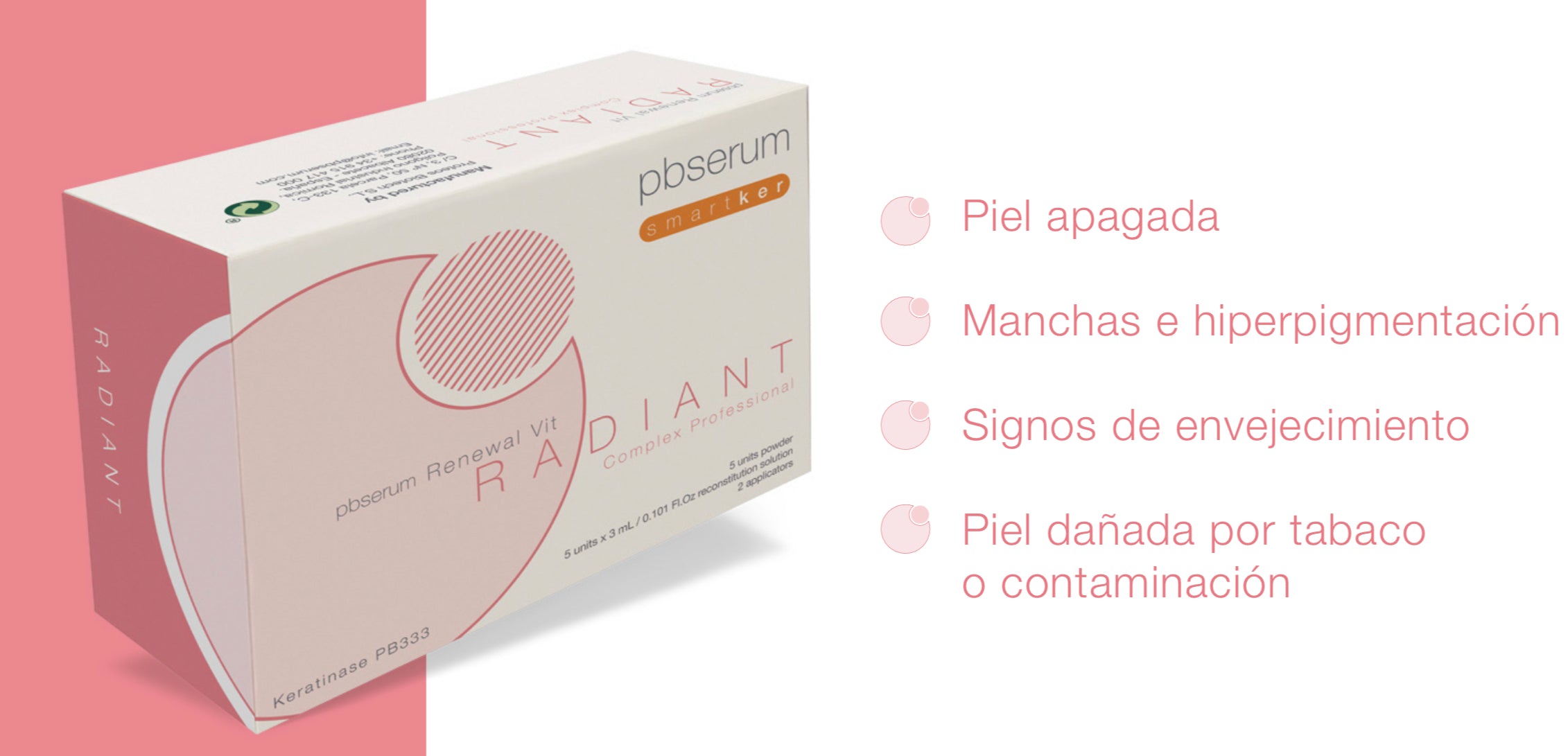 PBSerum Smartker Renewal Vit Radiant Complex Professional - Equipos de Belleza Diebe