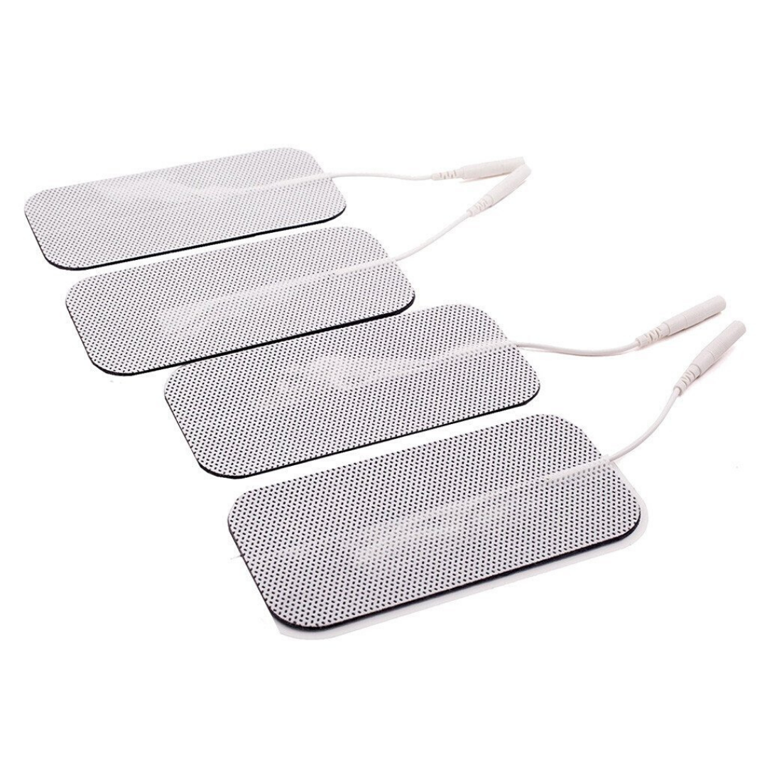 16 Electrodos para Electroestimulador 9 cm x 5cm - Equipos de Belleza Diebe