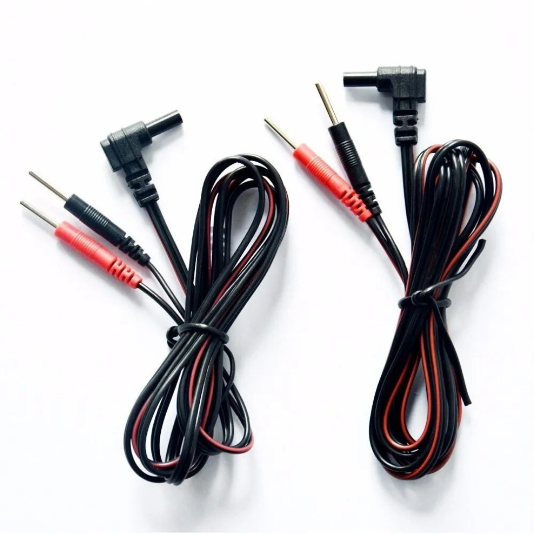 2 Cables para electroestimulador - Equipos de Belleza Diebe