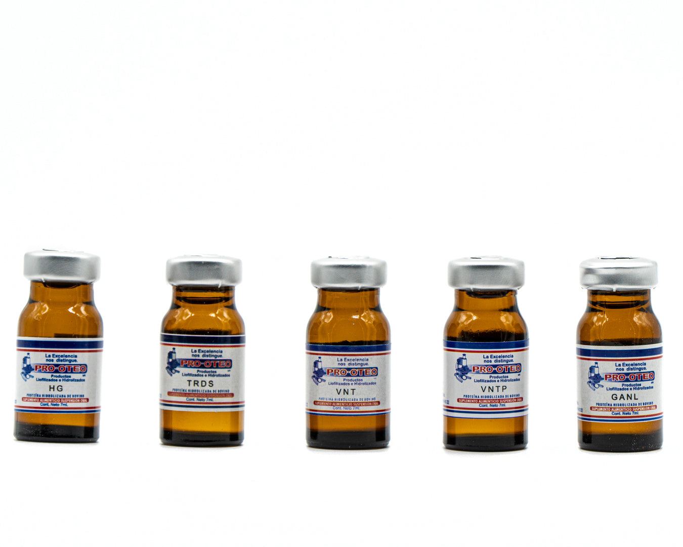 Peptonas Pro-Oteo 5 Viales de 7ml - Equipos de Belleza Diebe