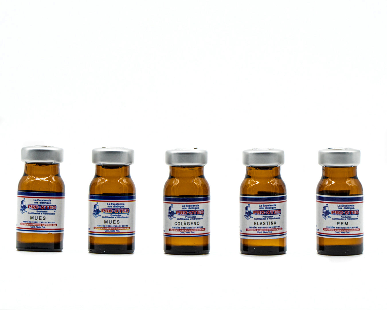 Peptonas Pro-Oteo 5 Viales de 7ml - Equipos de Belleza Diebe