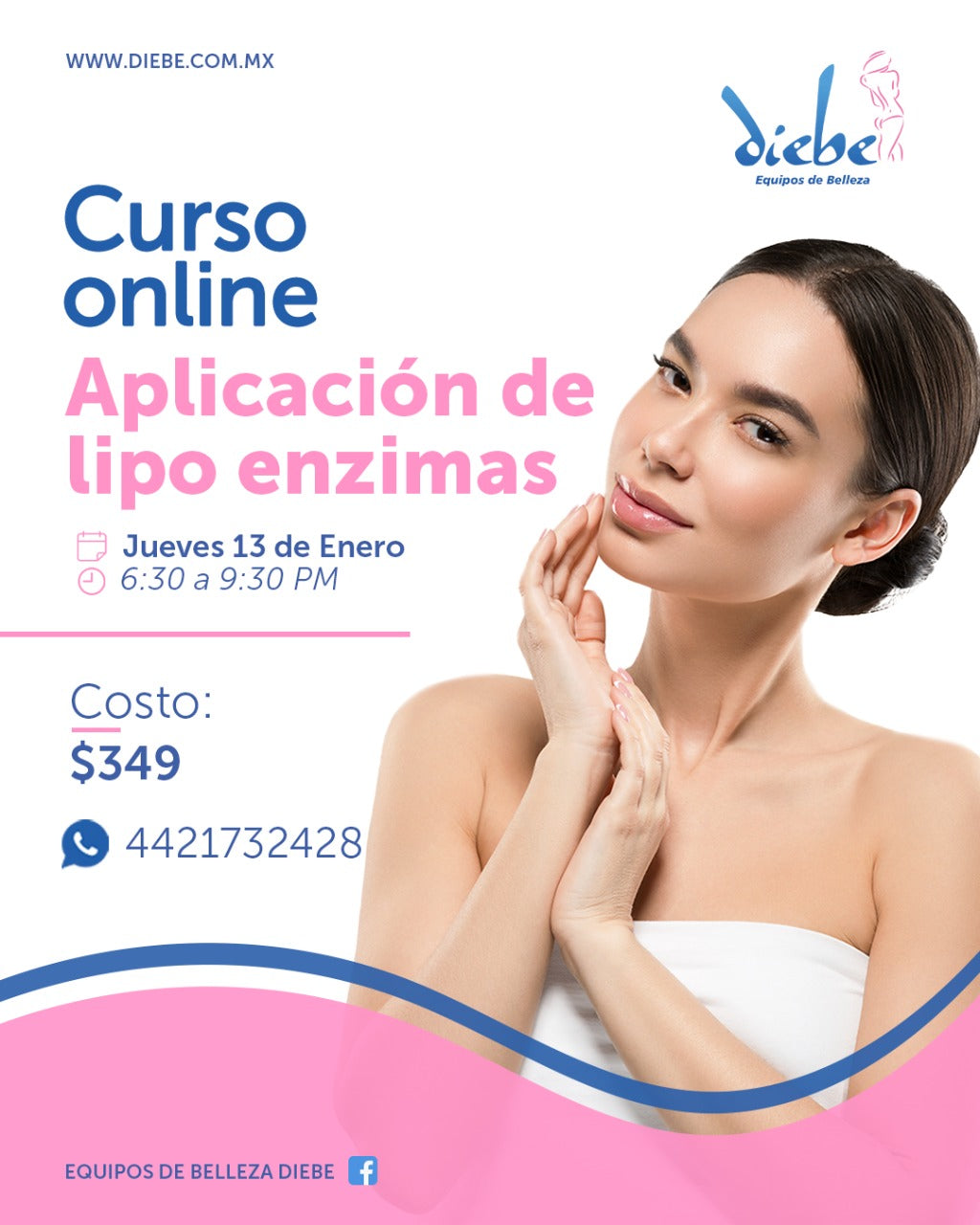Curso Online "Aplicación de Lipo Enzimas" - Equipos de Belleza Diebe