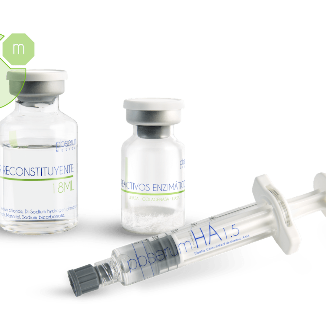 PBSerum HA 1.5 Medium Lipo Enzimas - Equipos de Belleza Diebe